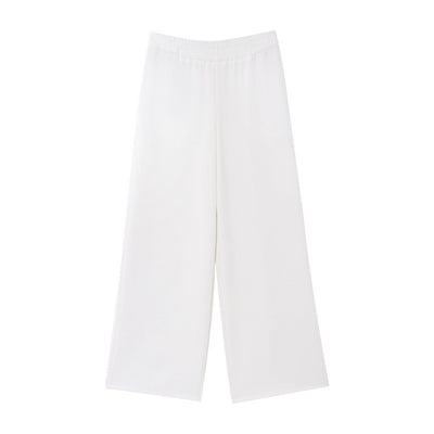 Spring And Summer Travel Hunting Shirt Crepe Wide Leg Pants