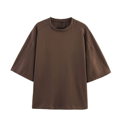 Short Sleeve Double-sided Cloth Sweater Pants