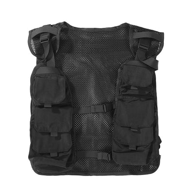 Men's Mechanical Style Multi-pocket Vest Waistcoat
