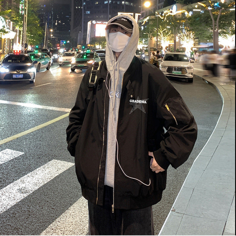 Spring And Autumn Thin American Pilot Jacket